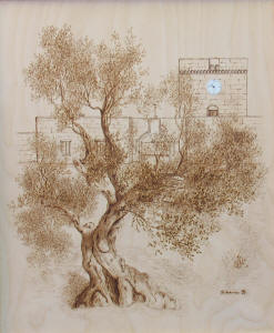 La Voce del Tempo - cm. 40x60 -  collez. privata Lecce
